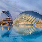 Città delle Arti e delle Scienze a Valencia, Spagna