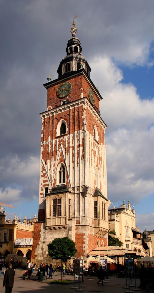 Torre del Municipio, Cracovia, Polonia