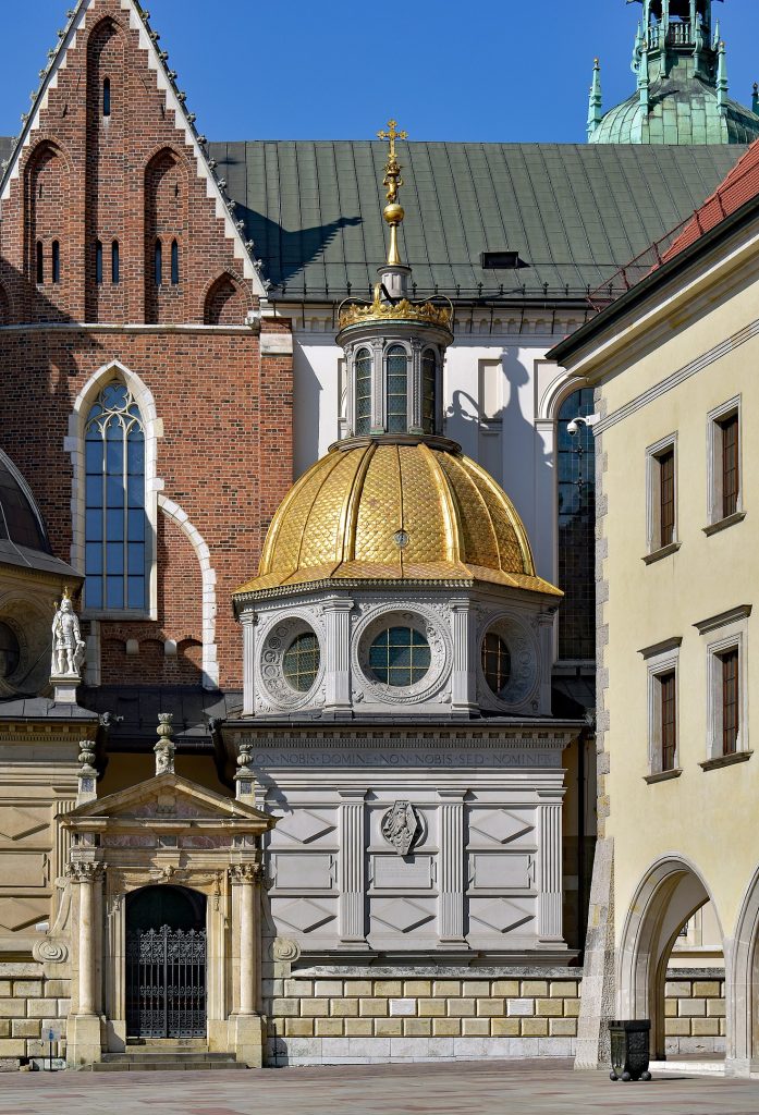 Cappella di Sigismondo nella Cattedrale del Wawel a Cracovia, Polonia