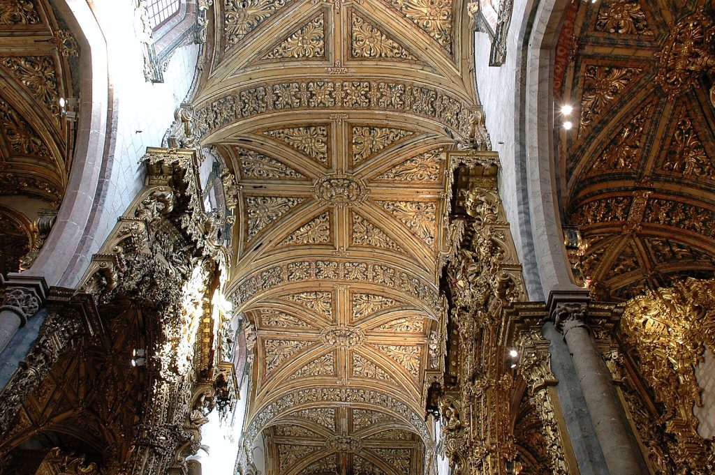 Interno della Chiesa di San Francesco, Porto, Portogallo