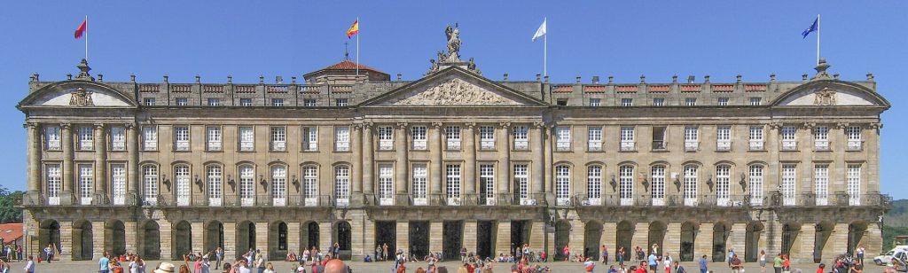 Pazo de Raxoi a Santiago de Compostela
