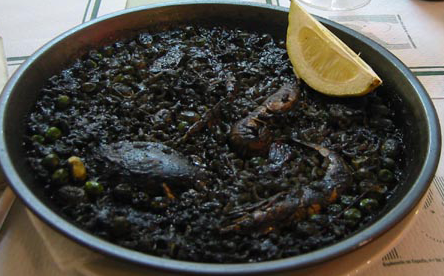 Arròs negre (riso al nero di seppia)