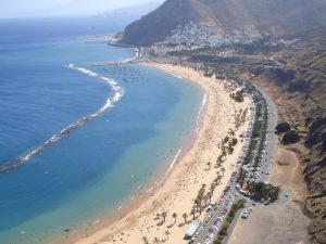 Playa de Las Teresitas en Santa Cruz