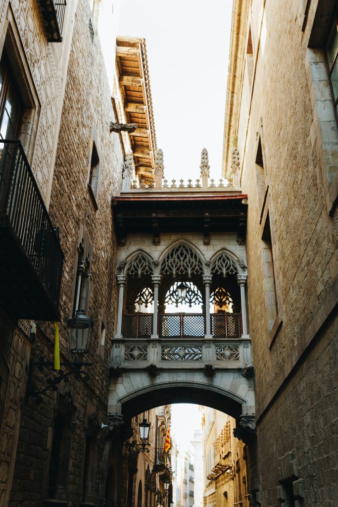 Quartiere Gotico "Barrio Gotico", Barcellona, Spagna