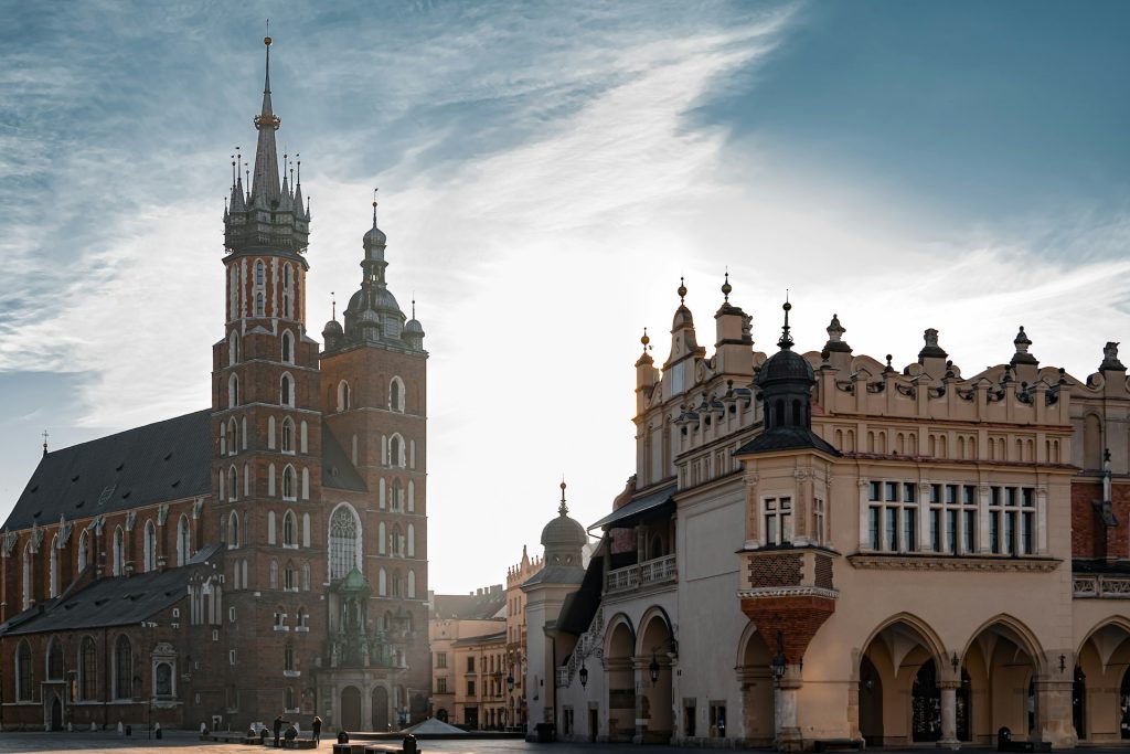 Edifici a Cracovia, Polonia