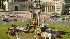 Plaça d'Espanya, Barcellona, Spagna