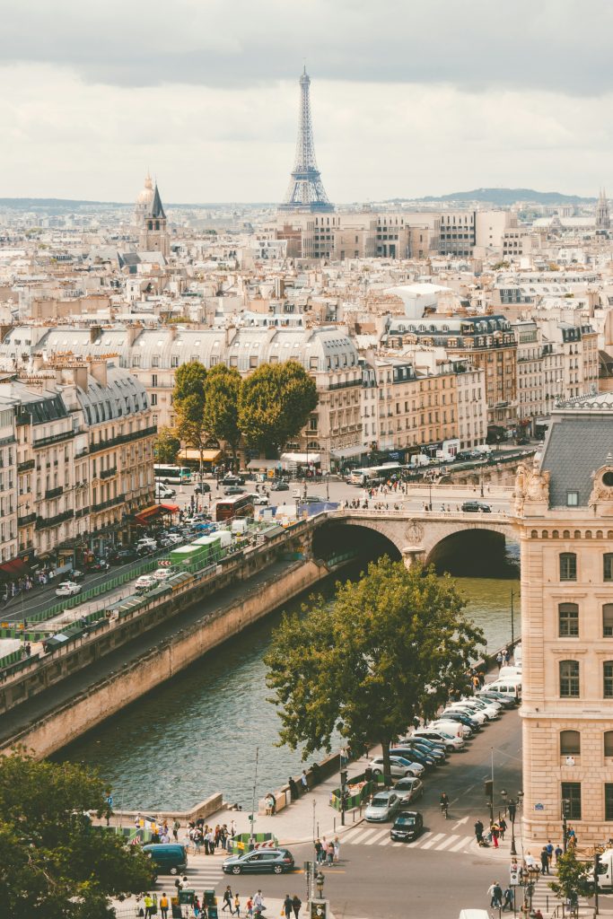 Vista di Parigi, Francia