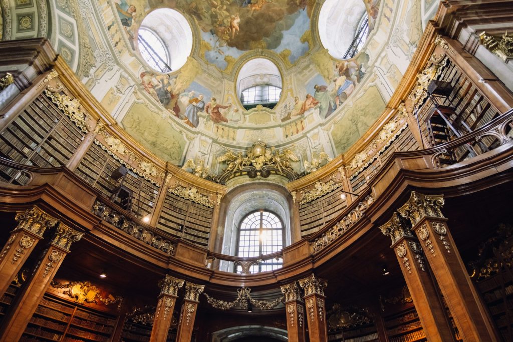 Biblioteca nazionale austriaca (Österreichische Nationalbibliothek), Vienna, Austria