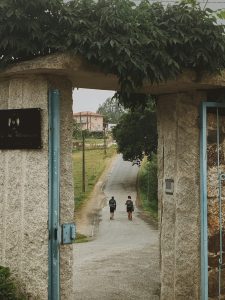 Persone sul Cammino di Santiago