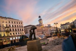 Puerta del Sol, Madrid, Spagna