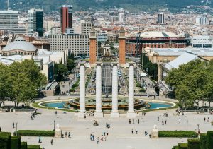 Plaça d'Espanya, Barcellona, Spagna