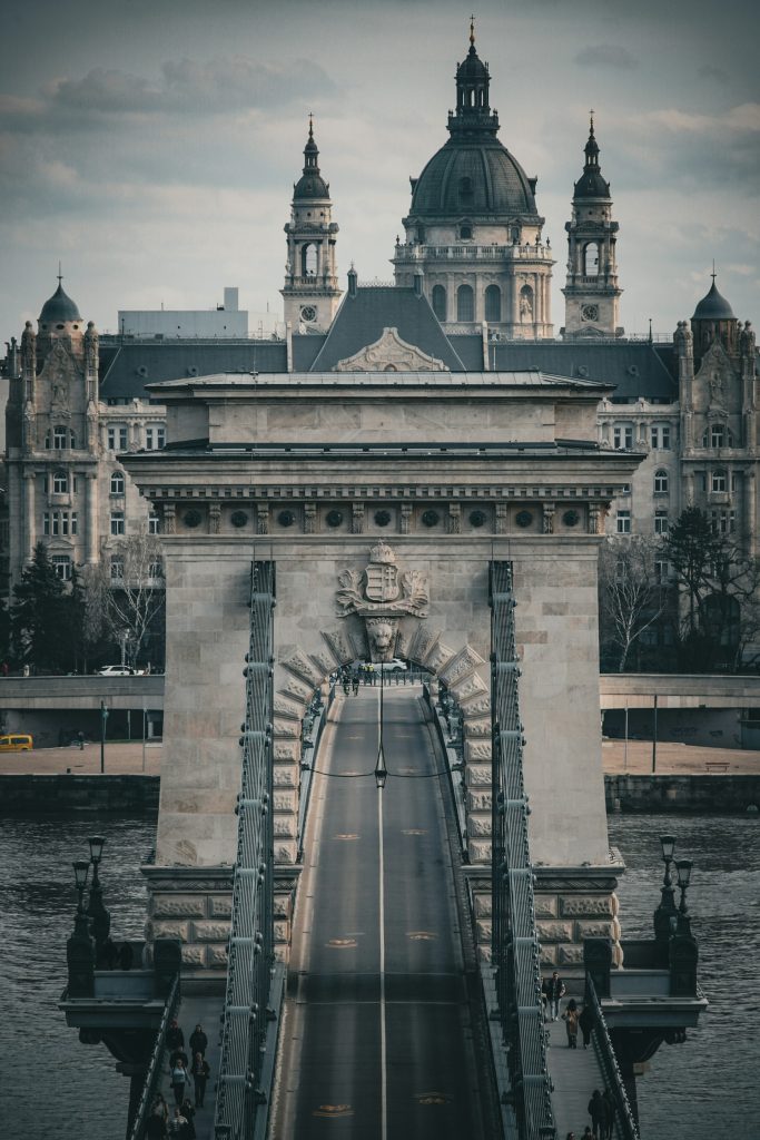 Ponti della Libertà e delle Catene a Budapest, Ungheria