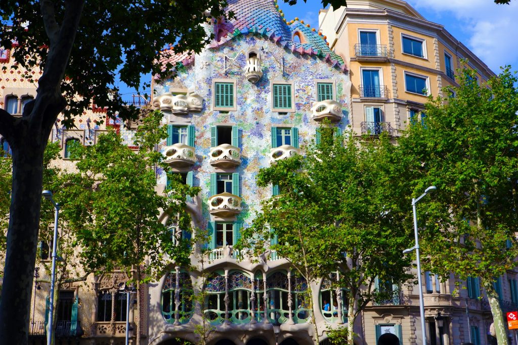 Casa Batlló, Passeig de Gràcia, Barcellona, Spagna